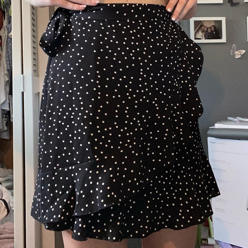 Polka dot skirt